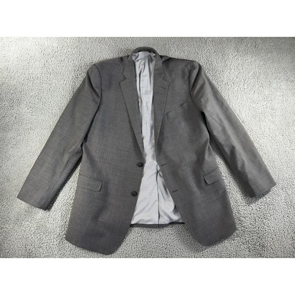 Brooks Brothers Blazer Men 46L Explorer Fitzgerald Wool‎ Blend 2 Button